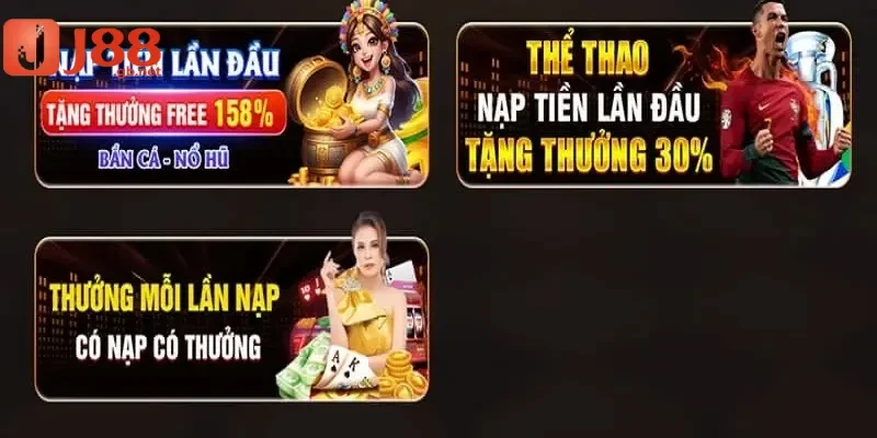 Khuyến mãi và ưu đãi hấp dẫn dành cho thành viên J88
